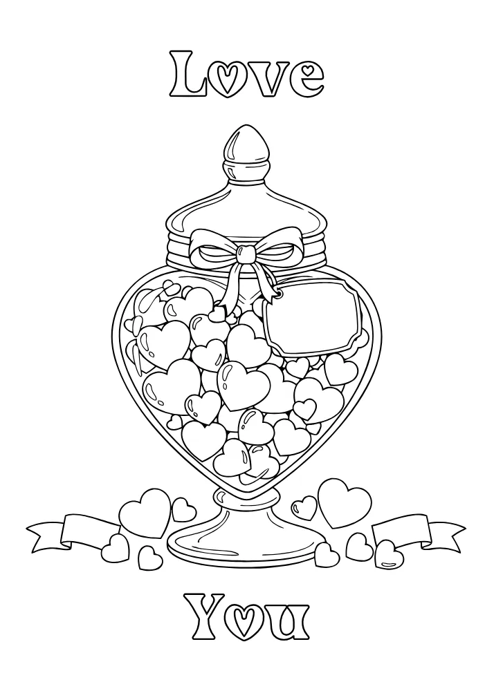 Love You Valentine's Day Card