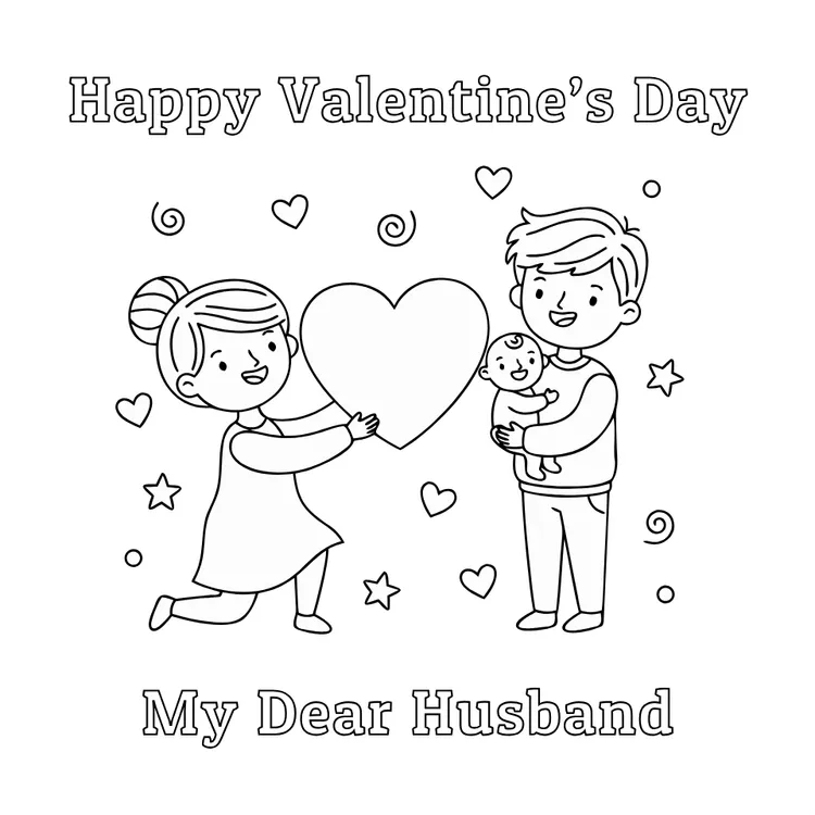 Wife Proposing to Husband to Color