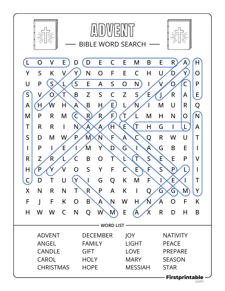 Advent  Answer Key