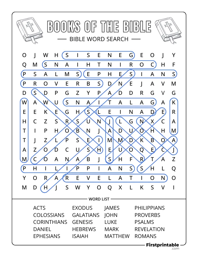 Books of the Bible Answer Key
