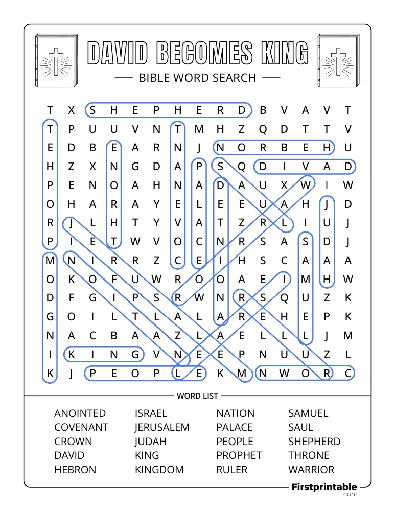 David Becomes King Answer Key