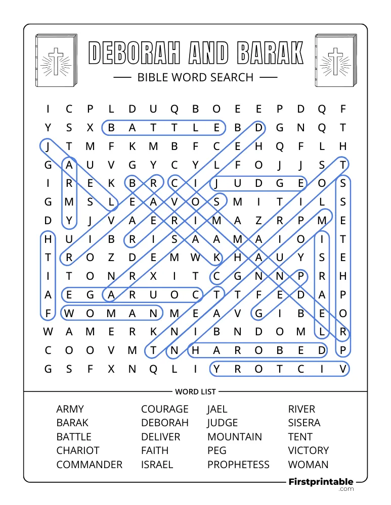 Deborah and Barak Answer Key