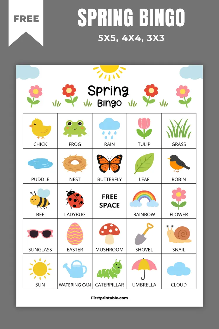 Spring Bingo