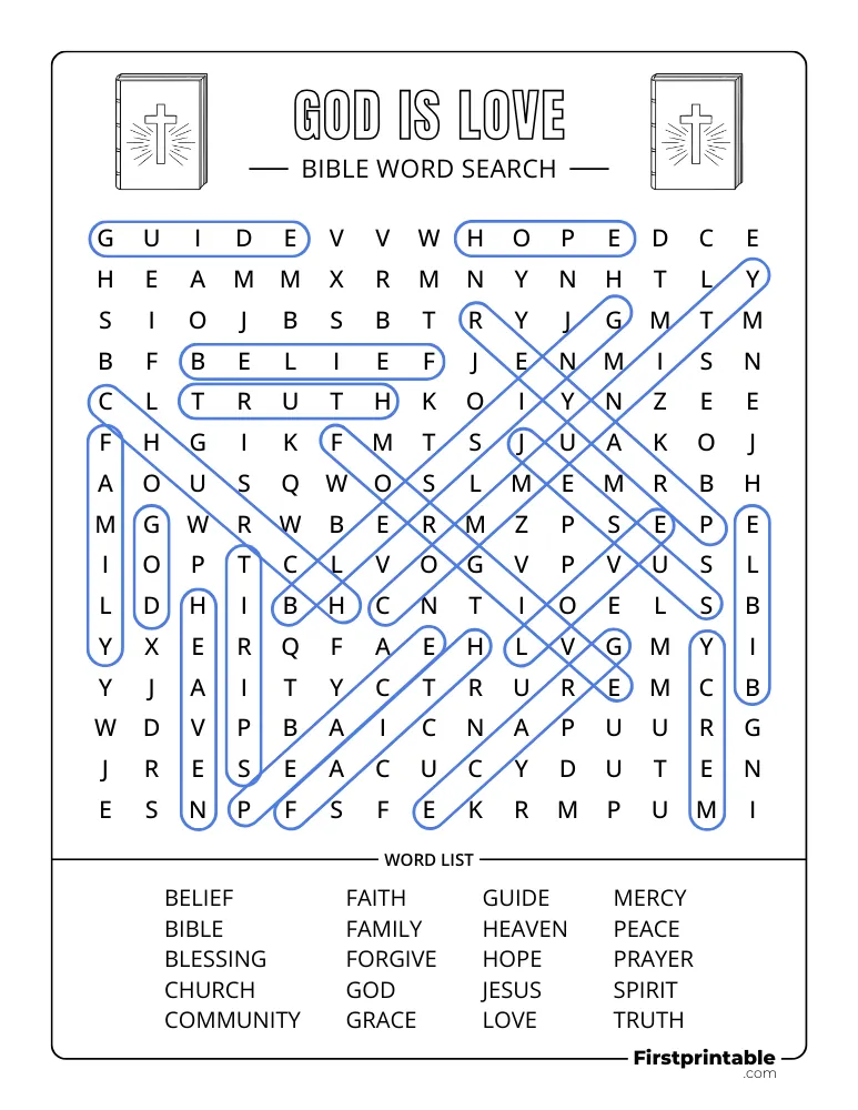 God is Love Answer Key