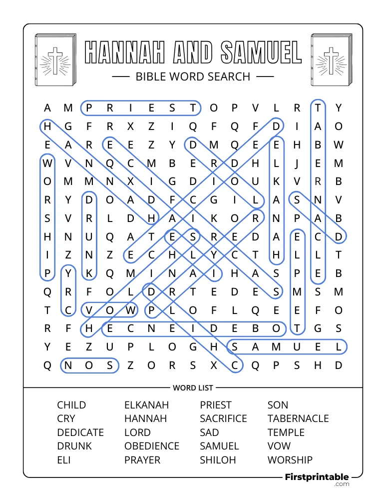 Hannah and Samuel Answer Key