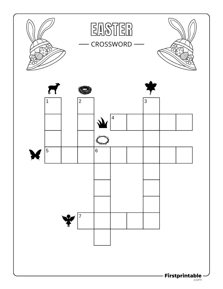Easter Crossword - Easy 03