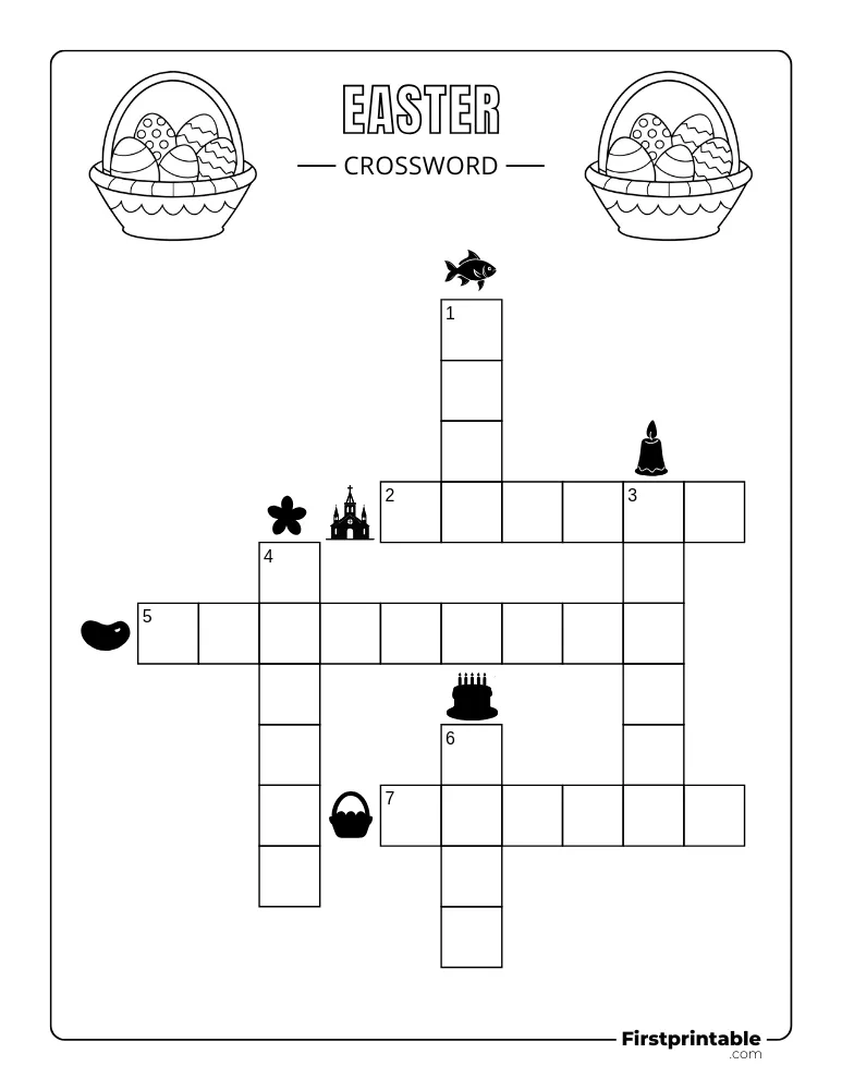 Easter Crossword - Easy 04