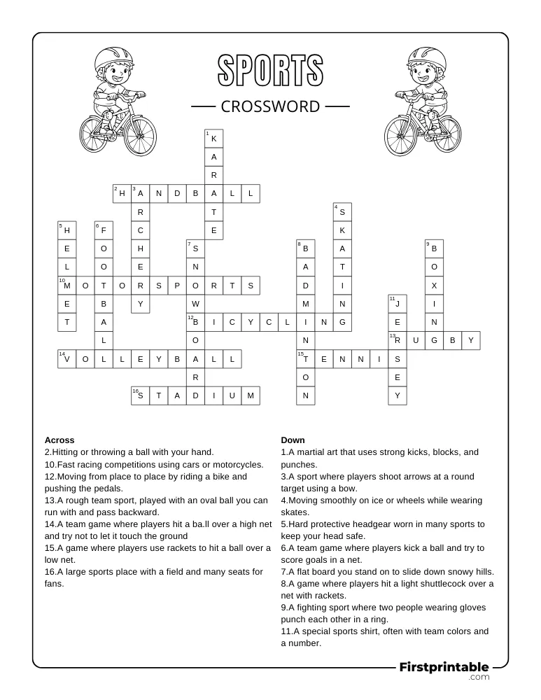 Medium 01 Answer Key