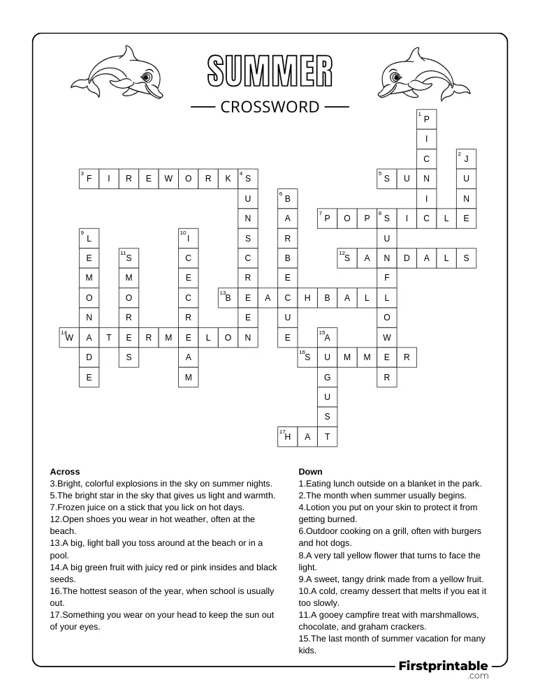 Medium 01 Answer Key