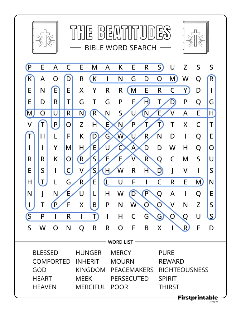 The Beatitudes Answer Key