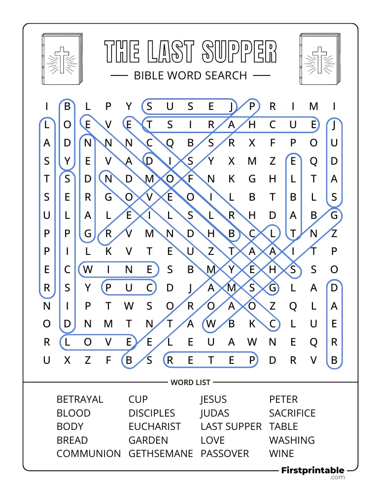 The Last Supper Answer Key