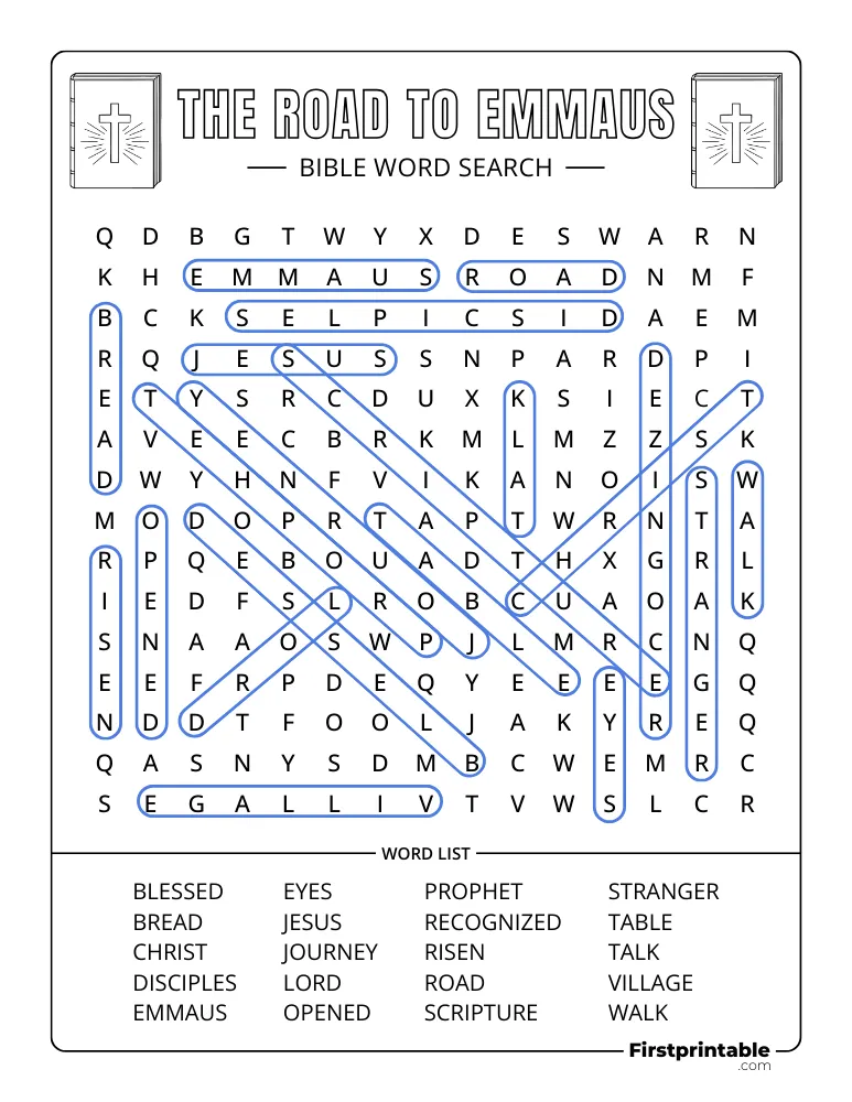 The Road to Emmaus Answer Key