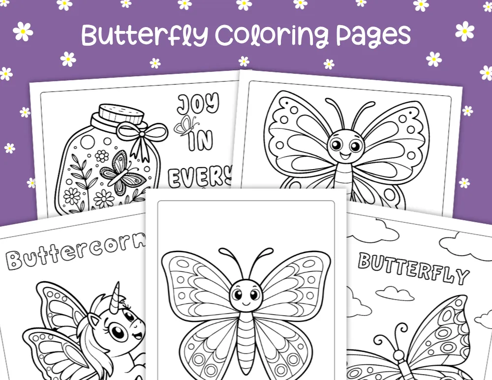 Butterfly Coloring Pages