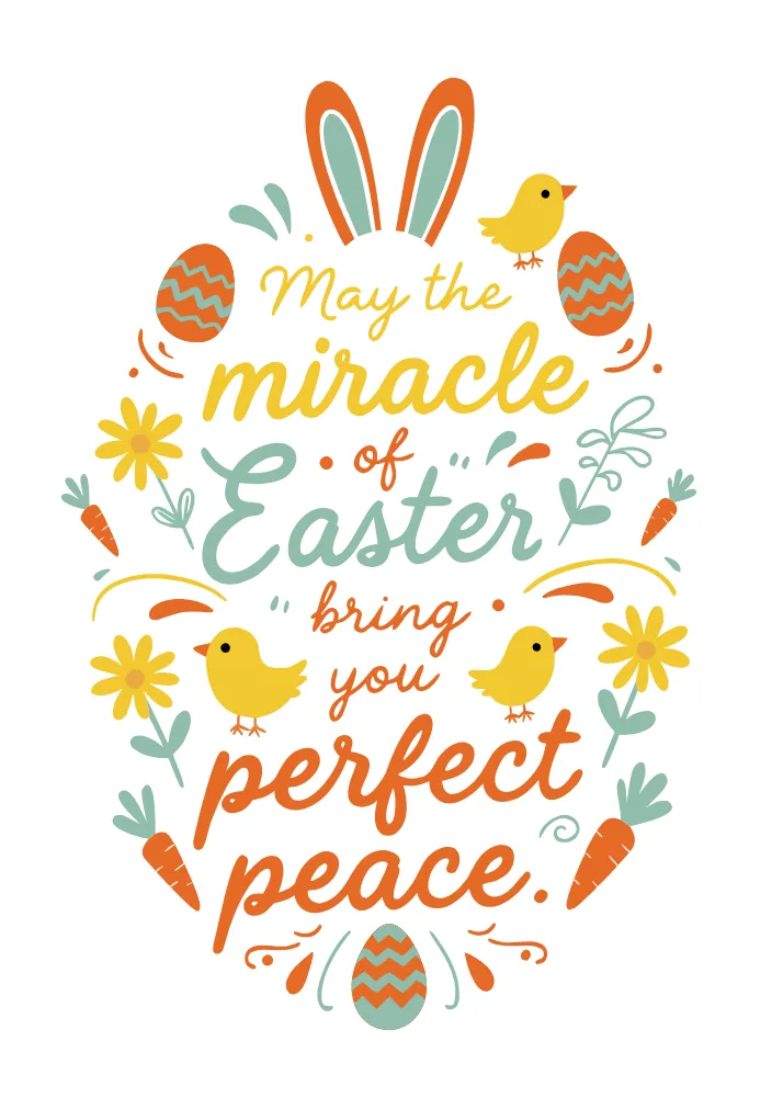 Miracle of Easter Printable Card