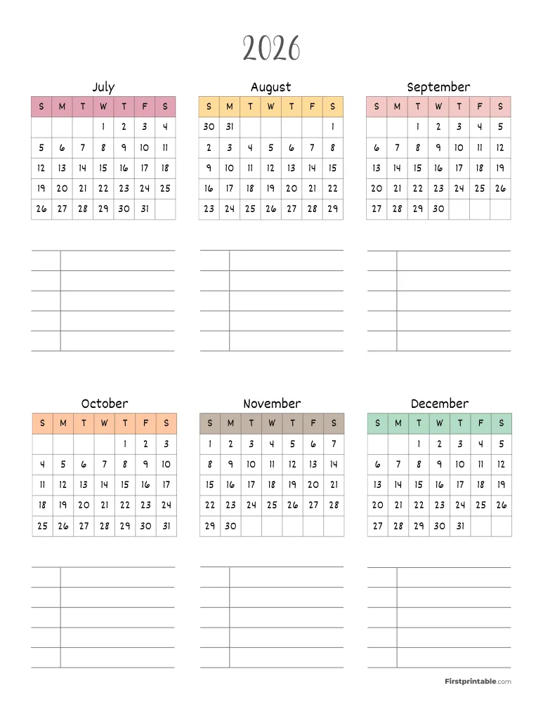 2026 Yearly Planner