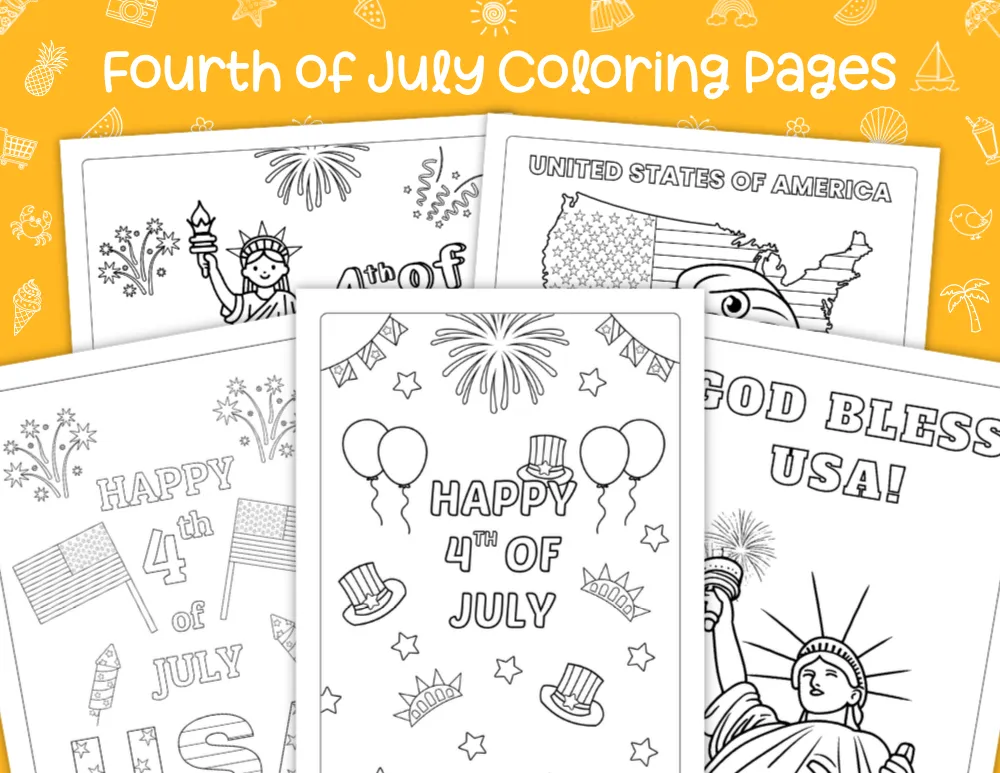 Fourth of July Coloring Pages