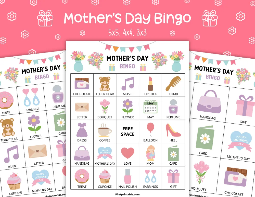 Mother's Day Bingo