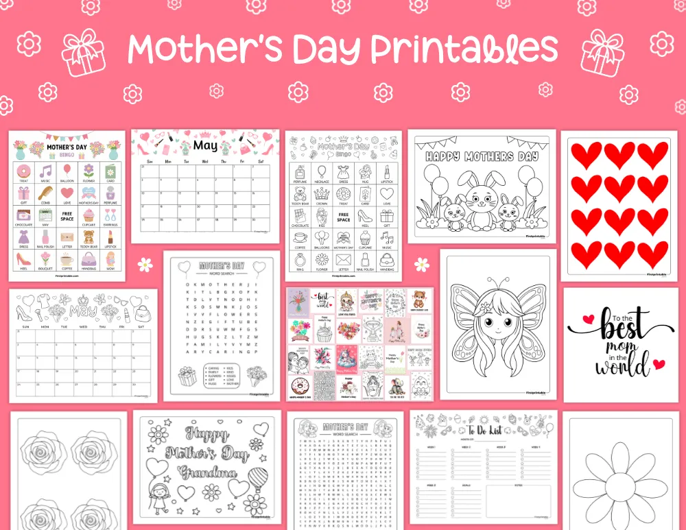 Mother’s Day Printables Mother’s Day Printables