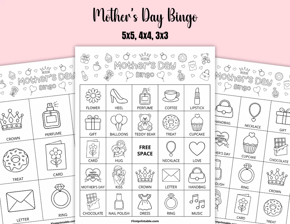 Printable Mother's Day Bingo 02