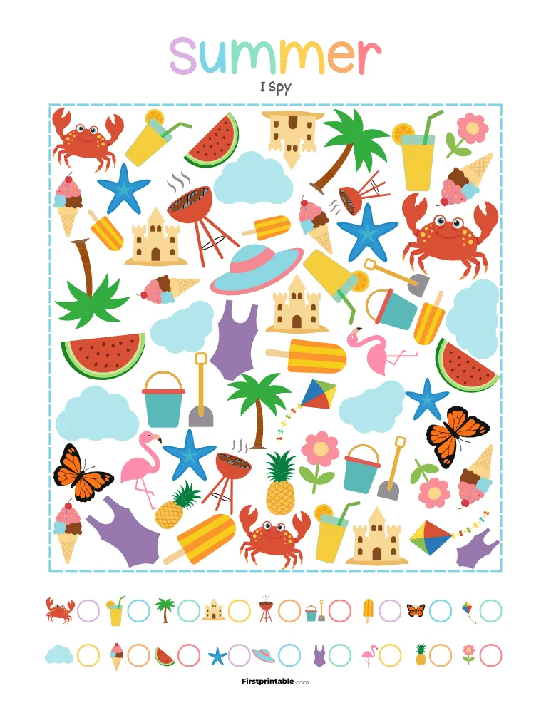 Summer I Spy - Hard 01