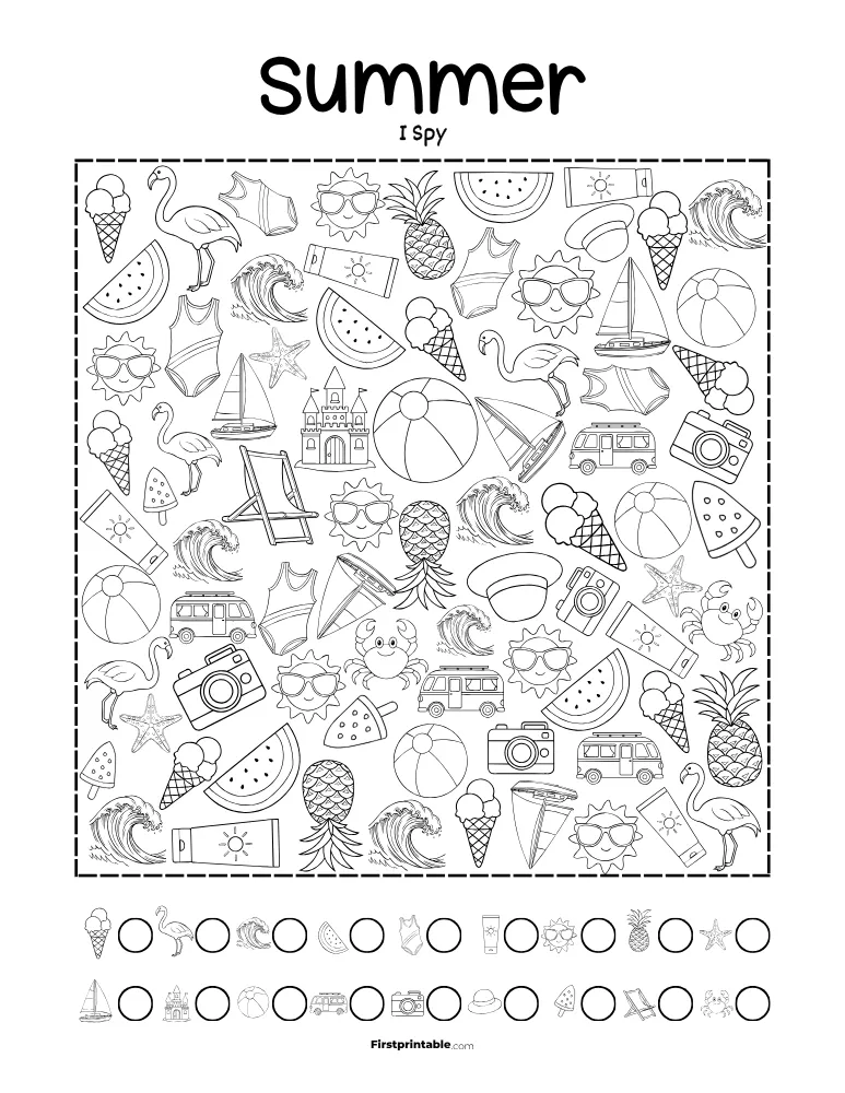 Summer I Spy - Hard 03