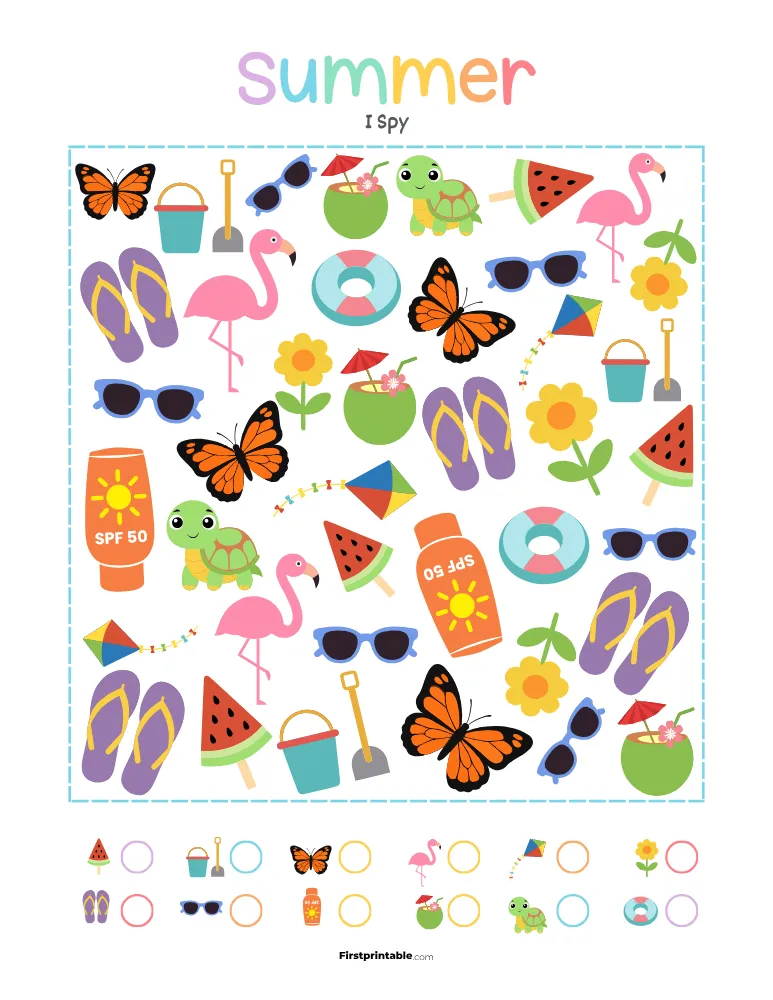 Summer I Spy - Medium 01