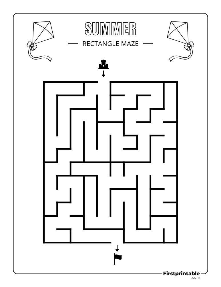 Summer Maze - Easy 07