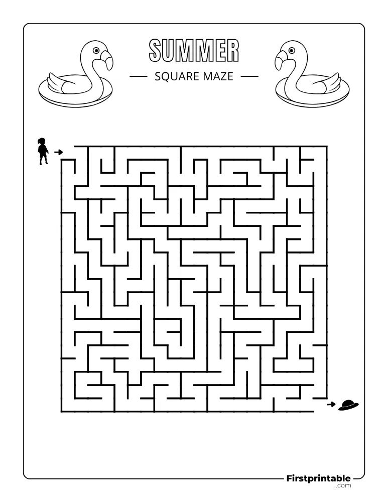 Summer Maze - Medium 01