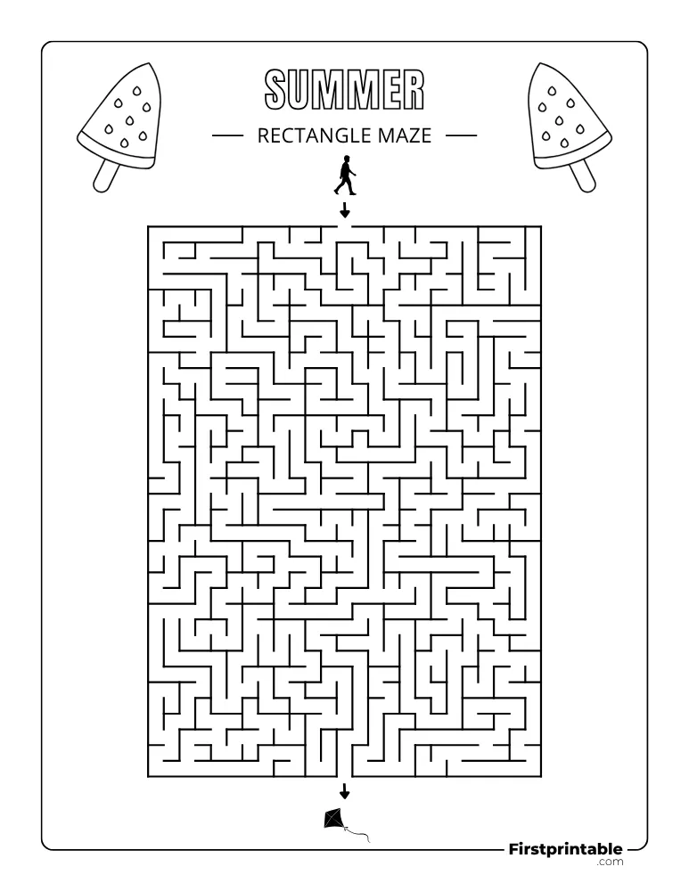 Summer Maze - Medium 02