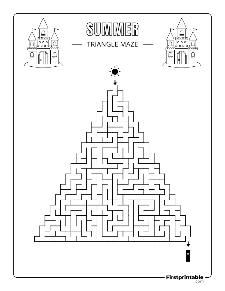Summer Maze - Medium 03