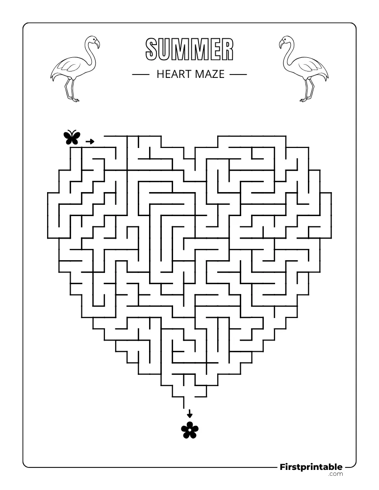 Summer Maze - Medium 04