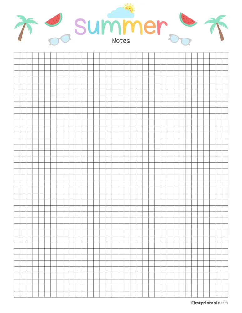 Square Grid Paper