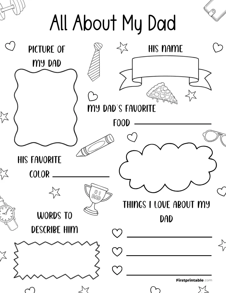 All About My Dad Questionnaire 02