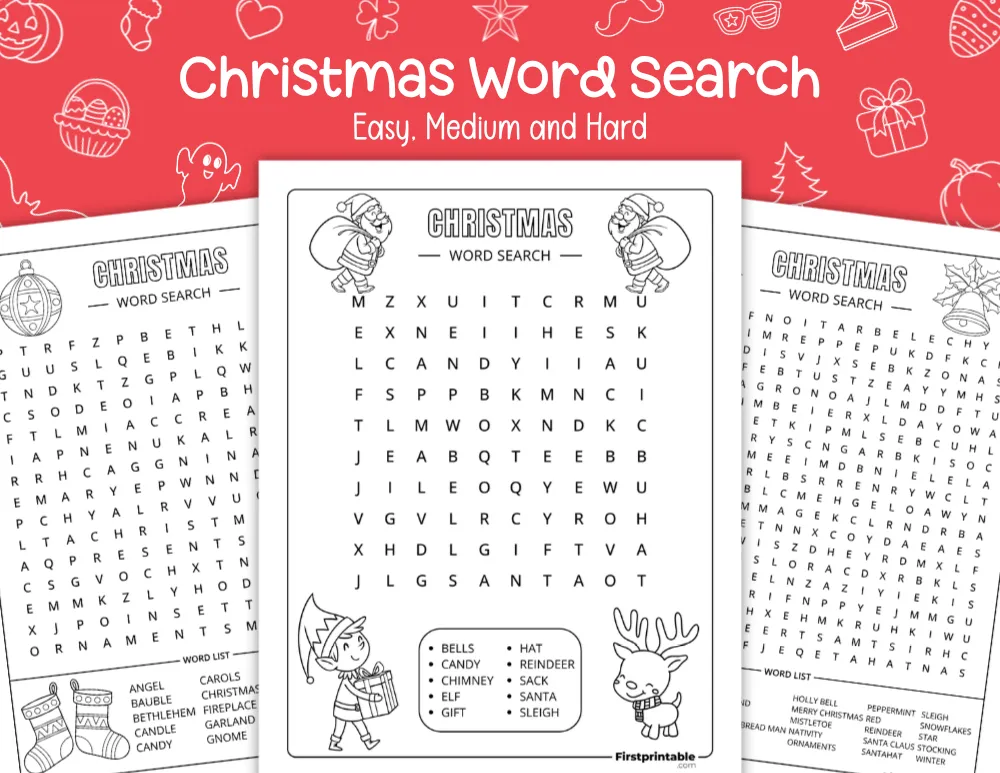 Christmas Word Search