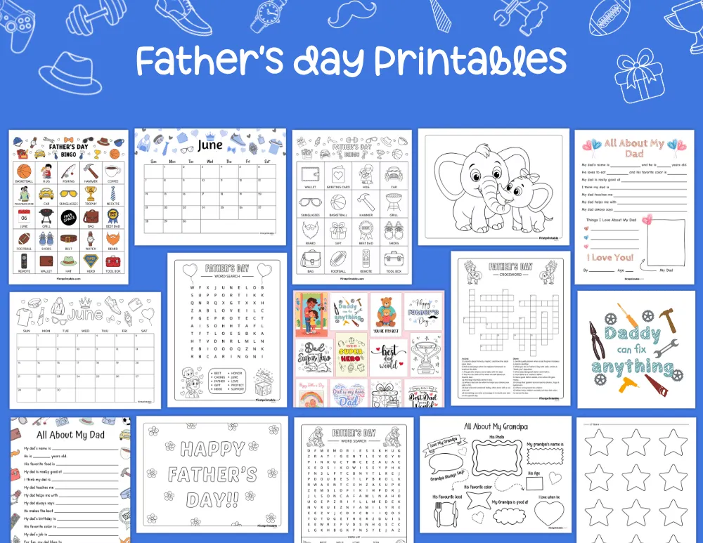 Father’s day Printables