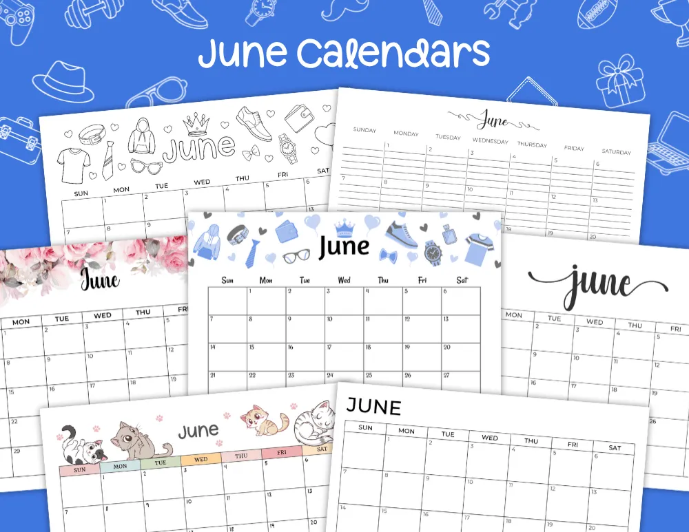 June Calendars