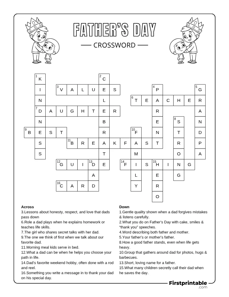 Medium 01 Answer Key