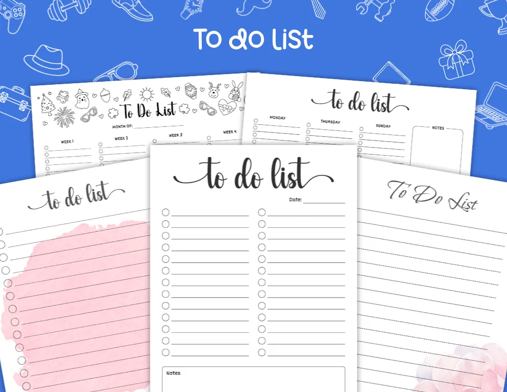 To Do List Templates