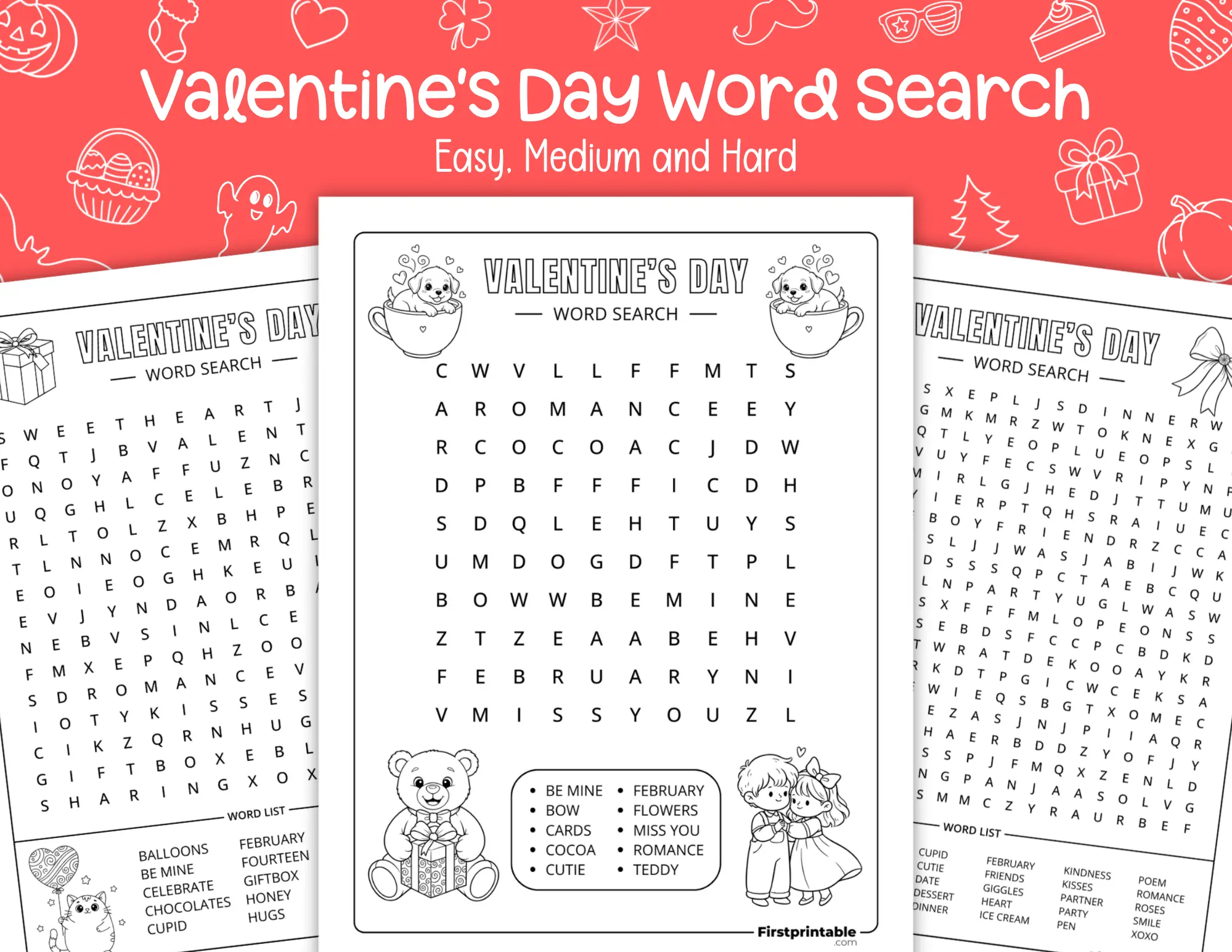 Valentine's Day Word Search