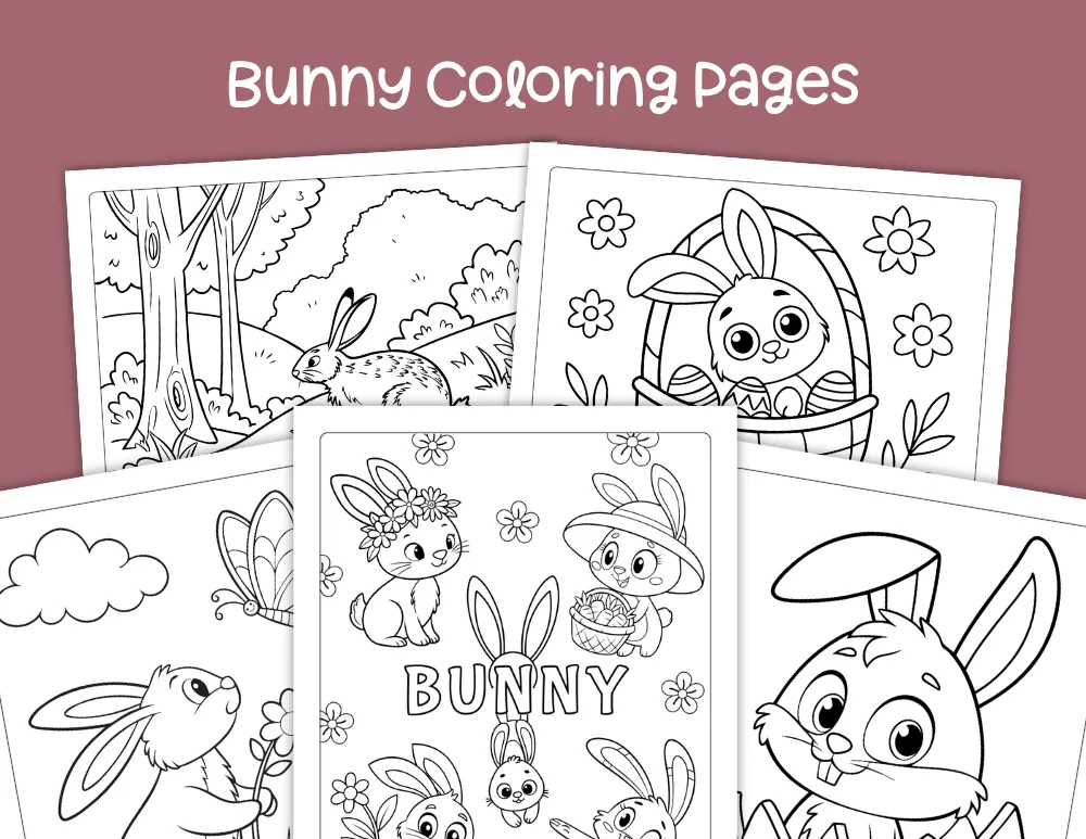 Bunny Coloring Pages