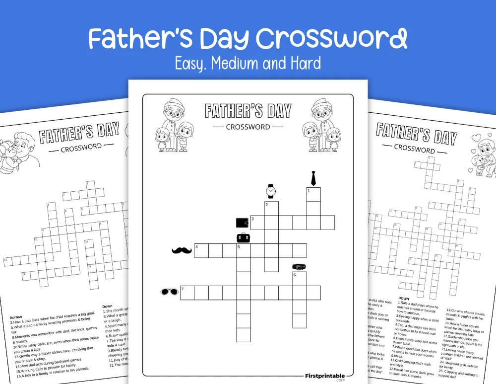 Father's Day Crossword