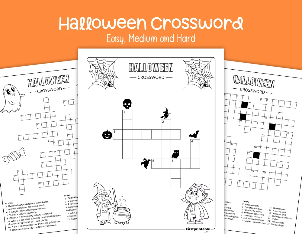 Halloween Crossword