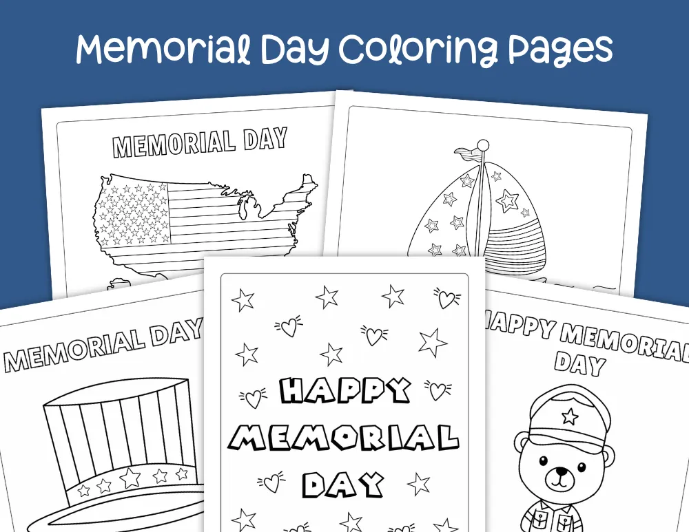 Memorial Day Coloring Pages