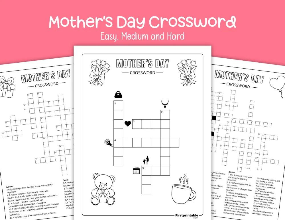 Mother's Day Crossword