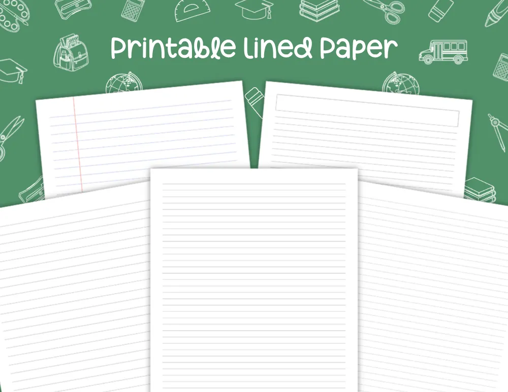 Printable Lined Paper