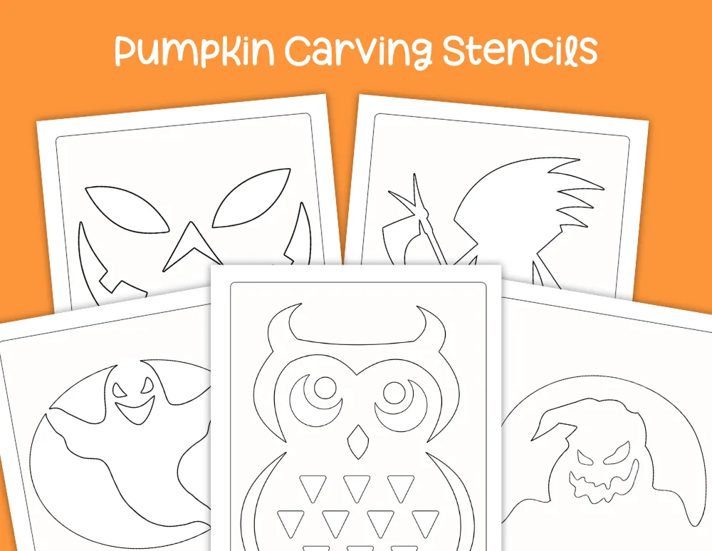 Pumpkin Carving Stencils