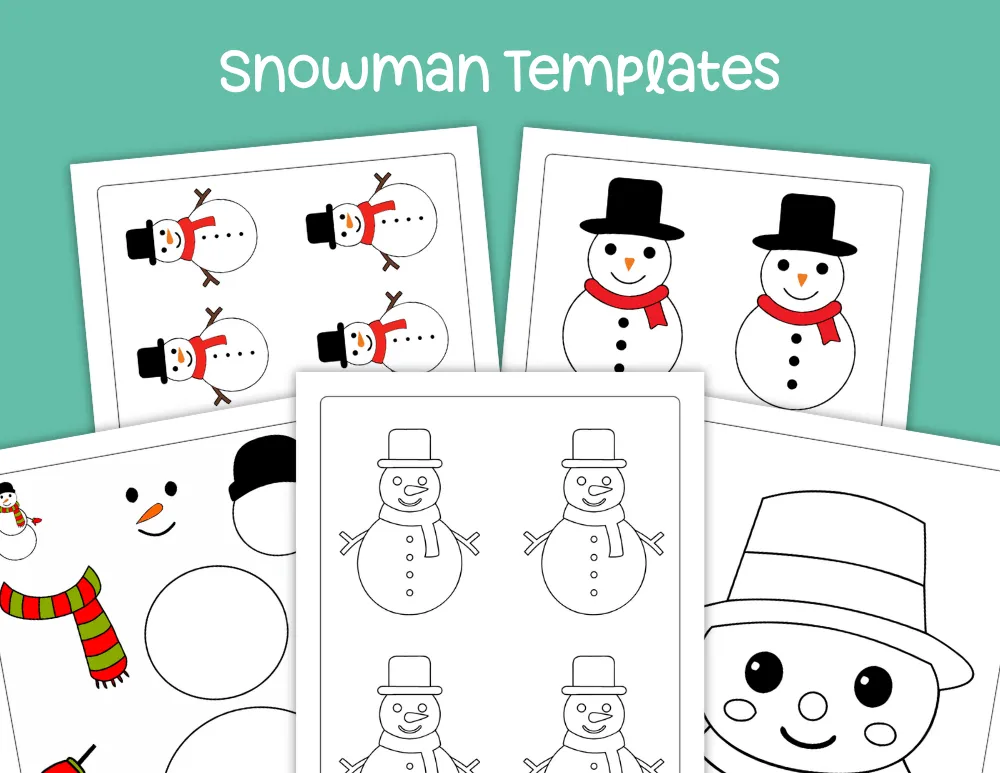 Snowman Templates