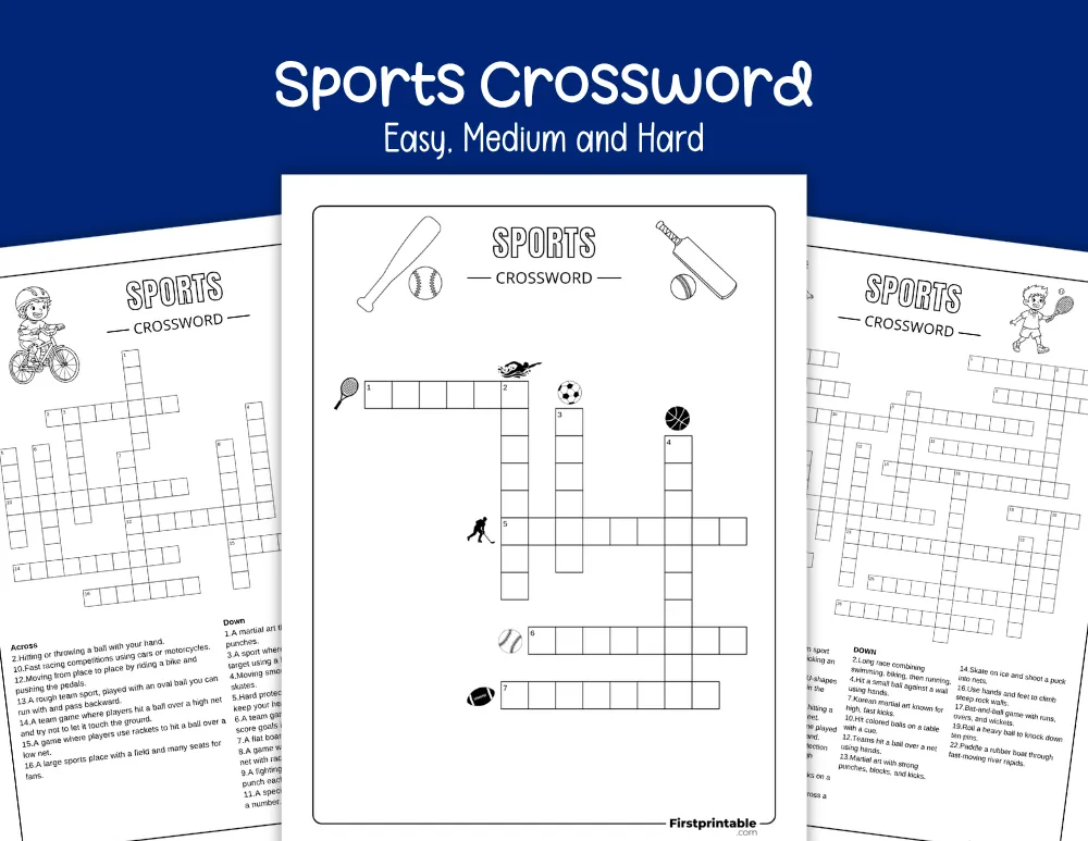 Sports Crossword