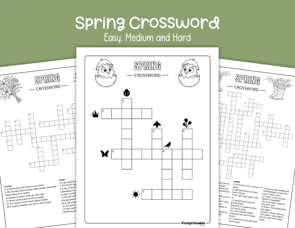 Spring Crossword