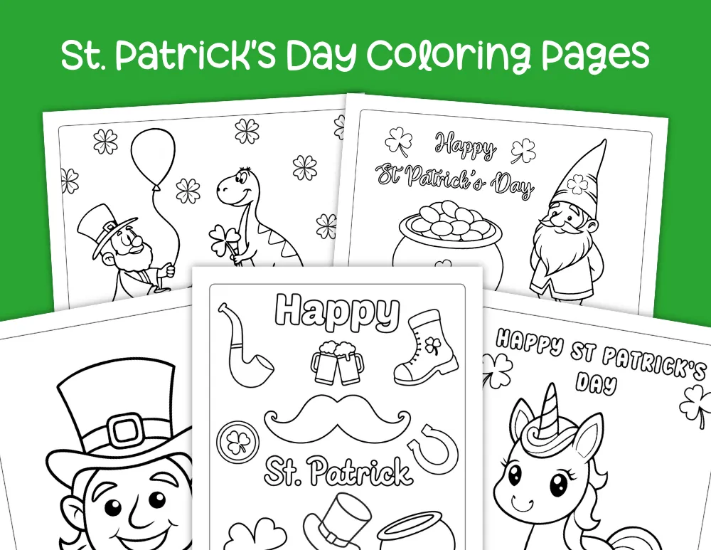 St. Patrick's Day Coloring Pages
